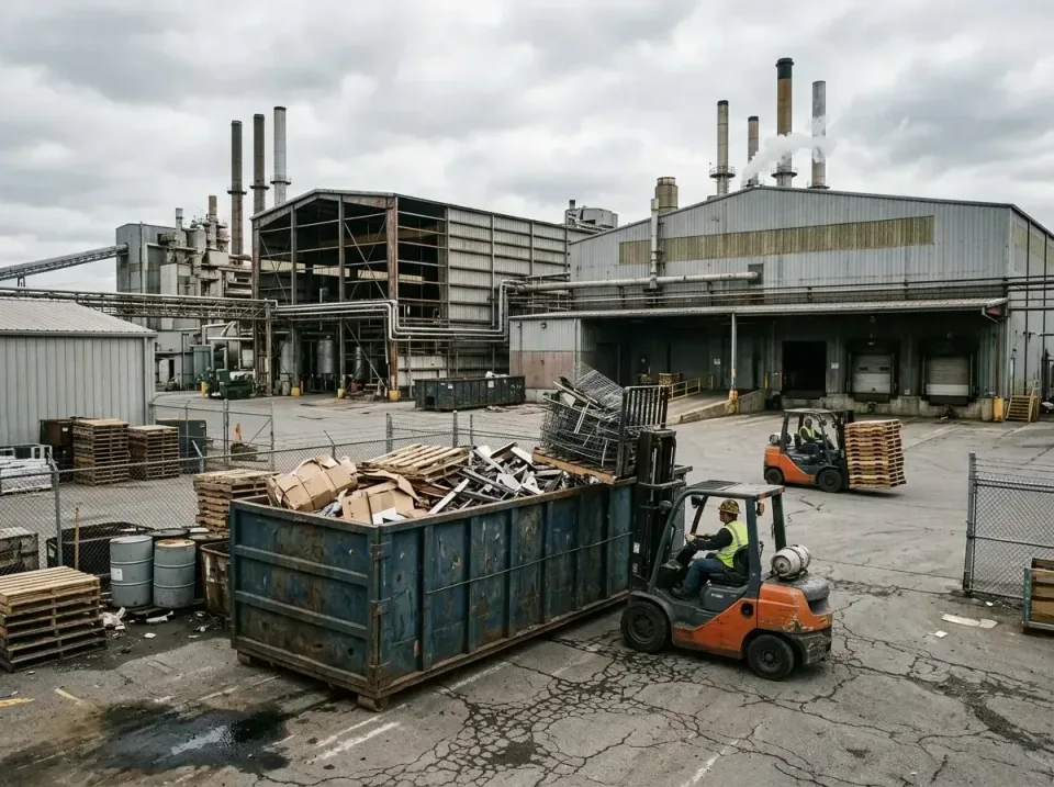 industrial-factory-scrap-conta-003 — frequently asked questions, Cheap Roll-off Dumpster Rentals in Prairie du Chien, WI